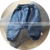 Baby Clothes in China Drop-crotch Denim Pants for 0-2 Years thumbnail-3