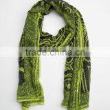 2016 Fashionable Lady Pashmina Scarf Print Polyester Scarves Wholesale thumbnail-6