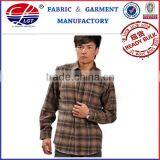 Men's Long Sleeve Yarn Dyed Flannel Shirt thumbnail-1