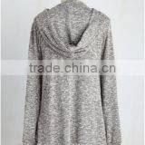 Plain Womens Zip Hoodie Fleece Sweatshirt Hoody Coat Jacket Top thumbnail-6