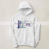 New Style Design Custom Print Solid Color Long Sleeve Hoodie Men thumbnail-3