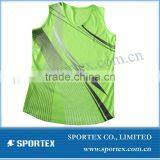Sublimated Running Singlet / High Quality Running Vest / Shirt for Running thumbnail-1