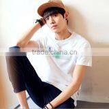 2015 High Quality Plain T-shirt Men Tshirt With Customised Color Size Fabric thumbnail-4