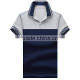 Mens Polo T Shirt,100%Cotton Two Colors Mens Printing Wholesale Bulk Polo Shirt thumbnail-4