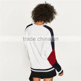 Dongguan Custom Design Color Block Sweatshirt With Raglan Sleeves thumbnail-3