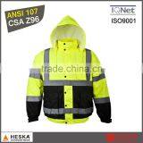Fashion Style Men's Bomber Jacket Wholesale Hivi Bomber Jacket With OEM Service