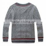 2017 Fashion Knitted Sweater Cardigan Cotton Sweater for Boys thumbnail-2