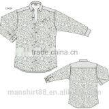 Custom Print Slim Fit Shirt thumbnail-1