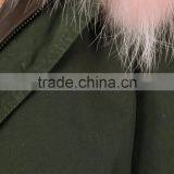 Shandao OEM New Fashion Slim Fit Custom Winter Long Sleeve Faux Fur Coat thumbnail-5