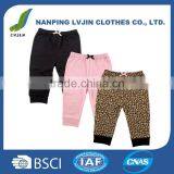 100%Cotton Material and Girls Gender High Quality Baby Girls' 3 Pack Ankle Pant,PP Pants Baby Trousers thumbnail-1