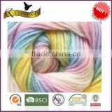 Hand knitting 100 anti pilling soft acrylic yarn wholesale