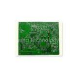 Green 1.6mm Routing, Punching OSP Gold Finger FR4 Single Sided Pcb Board Radio, TV thumbnail-1