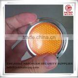 Red and Yellow 5cm Diameter Adhesive Reflector for Car thumbnail-3