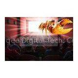 Amazing Indoor 4D Cinema System With Flat / Arc / Circular Silver Metal Max Screen