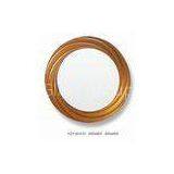 Unique Round Decorative Framed Mirror With Golden Frame , Lamination Glass thumbnail-1