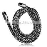 Authentic 925 Sterling Silver 3mm Thick Long Foxtail European Bracelet thumbnail-1