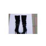 CL Over Knee Boots in Black Suede thumbnail-1