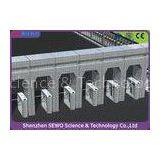 Half Height RFID Card Security Tripod Turnstile Gate for Metro / Shoping Mall