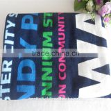 China supplier wholesale cotton custom printed beach towel