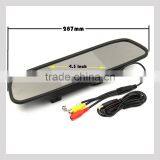 NEW 4.3inch Digital Car Mirror Monitor,touch Keypad,rearview Mirror