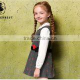 Hot Sale Girls Cotton Twinset Dress and Blouse thumbnail-3