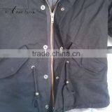 The Kid Style Black Shell With Grey Lining Cute Little Gile/boys Jacket thumbnail-4