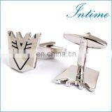 Copper Alloy Transformers Superhero Silver Cufflinks for Mens thumbnail-1