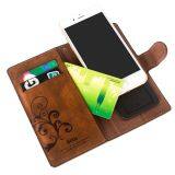 High Quality IPhone 6 Plus/ 6s Plus Leather Wallet Case thumbnail-3