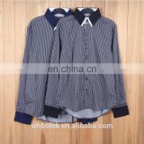 Wholesale factory mens dress shirt and pants casual banded collar shirts for men