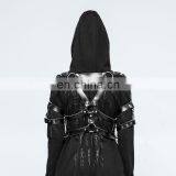 Punk Rave Gothic Black Top Costume Harness S-218 thumbnail-3