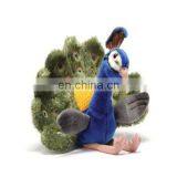 New Plush Cuddly Critters Peacock Soft Toy Bird Teddy .stuffed Peacock ,decorative Peacock thumbnail-4