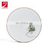 Handled Stoneware Square Silvergrey Table Wedding Drink Coasters thumbnail-3