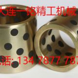 MPFZ graphite copper sleeve / oil-free self-lubricating bearing / high-force brass sleeve / injection molding machine wear-resistant copper bushing.