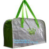 Промоционная полипропиленовая плетёная сумка для покупок с циклическим ламинированием, с возможностью печати пользовательских картинок, фабрика по изготовлению промо-сумок с возможностью нанесения пользовательского логотипа, перерабатываемая, складываемая