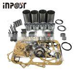 Overhaul Rebuild Kit For Mitsubishi S4L S4L2 Piston Ring Cylinder Liner Gasket