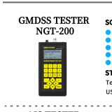 NSR NGT-200 GMDSS TESTER thumbnail-3