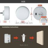 Hot-selling Mini Round Rechargeable Wall Stair Led Light Dimming Timing Wall Lamp thumbnail-6