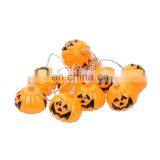20 Halloween Pumpkin Battery Operated Holiday LED String Lights thumbnail-5
