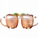 Non Hammered Copper Mug, 16 Oz Smooth Plain Copper Moscow Mule Mug thumbnail-4