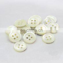 4 Hole Grey White Customized Trochus Shell Button thumbnail-1
