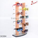 2016 hot selling wooden sunglasses displaydisplay rack