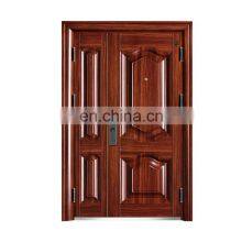 Modern European Main Double Front Entry Doors Security Steel Door