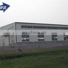 China Manufacturer Heavy Wind Resistance Prefab Wide Span Steel Frame Warehouse Shed Building thumbnail-4