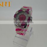 SNT-R6290 Colorful silicone fashion jelly watch silicone