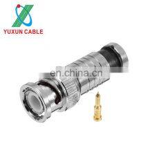 RG6 RG59 CCTV Camera Connector Male Female To Female RG 59 BNC Connector thumbnail-4
