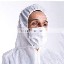 Non Woven Disposable Coveralls Safety Protective Coverall thumbnail-2