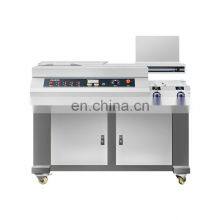 SPB-55HCA4 Soft Cover Book Binding Automatic a4 Book Making Processing Machine Side Glue Soft Cover Book Binder Binding Machine thumbnail-1