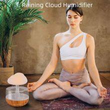 Raining Cloud Night Light Micro Humidifier Aromatherapy Essential Oil Diffuser thumbnail-5