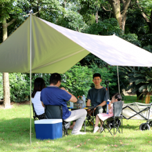 Outdoor Tent Camping Barbecue Portable Leisure Sunshade Tarp Camping Canopy thumbnail-4