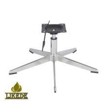 New Solid Aluminum Five-Leg Chair Swivel Base Powder Coating Finish for Lift Chair Recliner